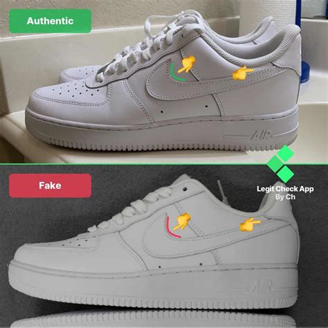 how do you know if nike air forces are fake|how to spot a fake nike.